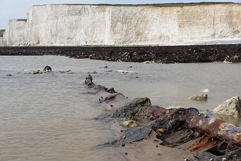 Cuckmere Haven beach 