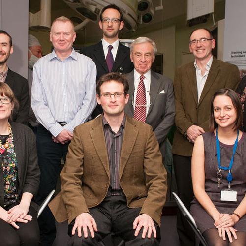 The team involved in the digitised diseases project