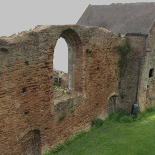 3D model of Beauvale Priory, Nottinghamshire, UK