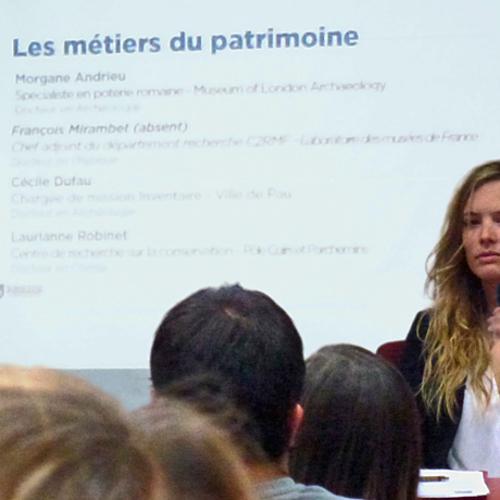 MOLA Trainee Roman Pottery Specialist presents at Sorbonne University 