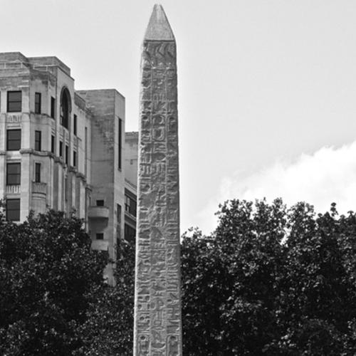 Cleopatra's Needle at Embankement in London