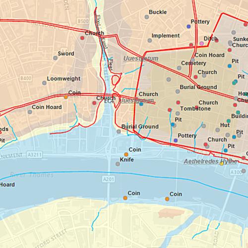 Map of Greater London