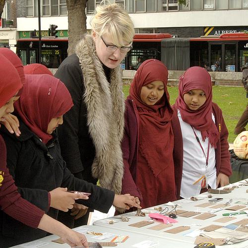Community engagement at Ali Altab Park, London