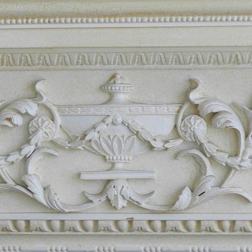 Architectural detail from building on Grosvenor Street, Mayfair, London