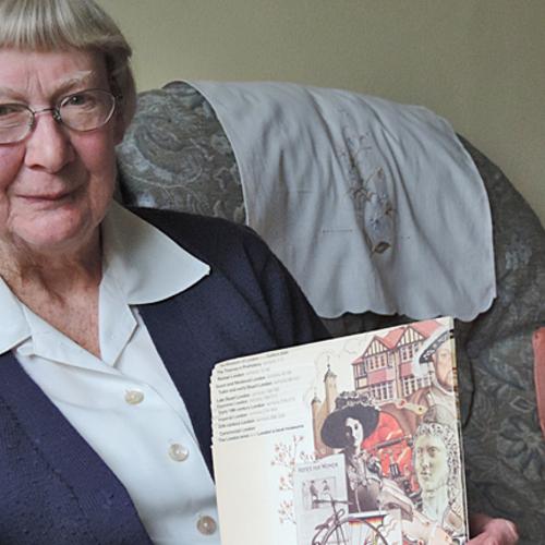 Margaret, interviewee for the Temple of Mithras oral history project