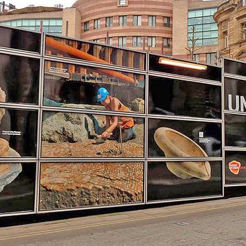 Hoarding at Bloomberg London